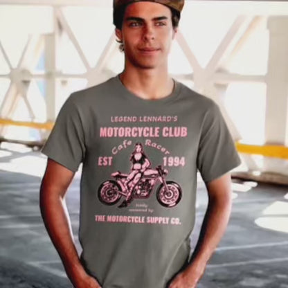 Cafe Racer Motorcycle Club Softstyle T-Shirt