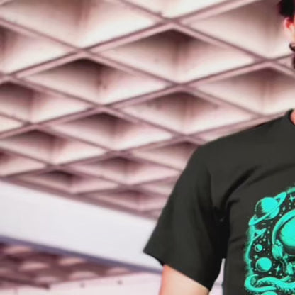 Octopus Space Astronaut Softstyle T-Shirt