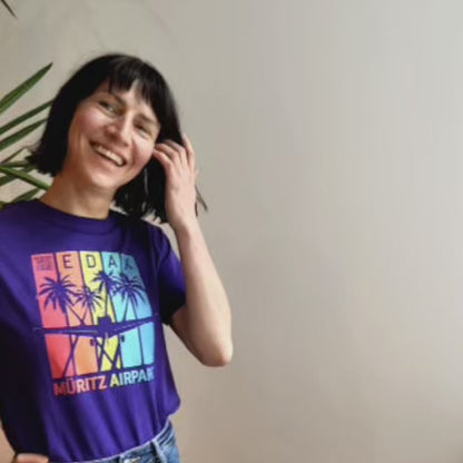 EDAX Airplane Palm Beach Softstyle T-Shirt