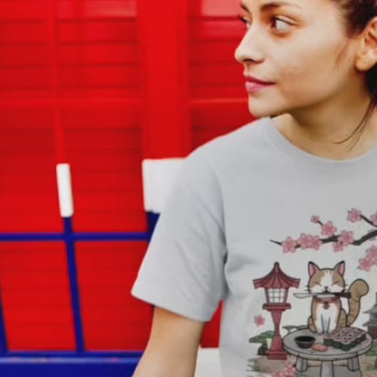 Sushi Cat Softstyle T-Shirt
